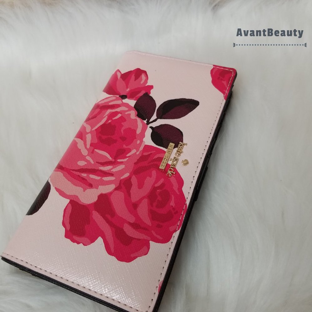 Cameron Street Roses Stacy Kate Spade Wallet Pink - Picture 4 of 9